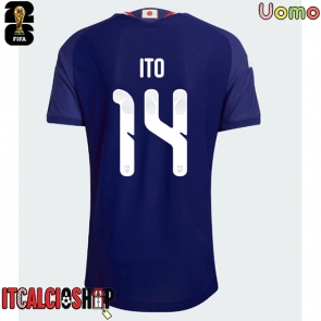 Giappone Junya Ito #14 Prima Maglia Mondiali 2026 Manica Corta